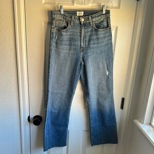 Hudson Fallon High Rise Straight Crop Jean